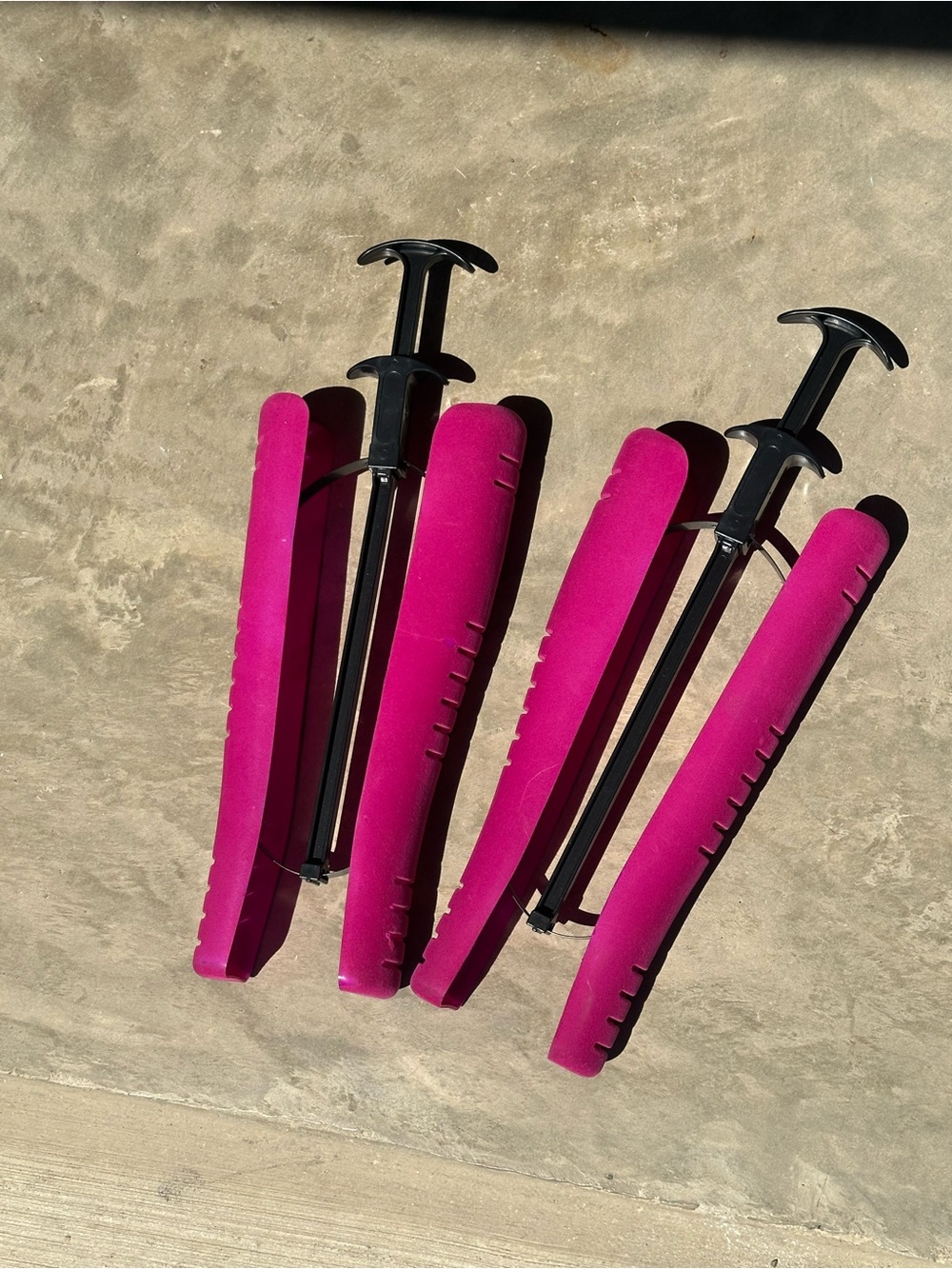 Hot Pink Foam Shoe Stretcher Pair - Home Accents